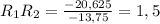 R_1R_2=\frac{-20,625}{-13,75}=1,5