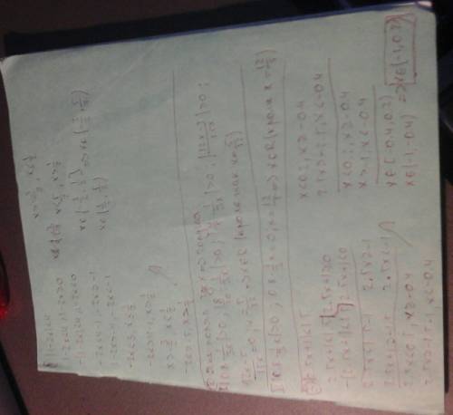 Решите неравенства: 1) |1-2x|< 4 2) |0,8 -1/3х|> 0,2 3) |2,5x+1|< 1,5