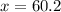 x=60.2