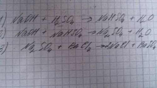 Напишите уравнения, соответствующие схеме превращений: а) so2 → s → h2s → na2s → so2 б) naoh → nahso