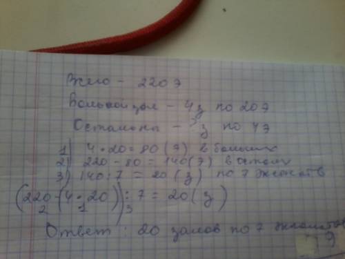 Вгородском музее 220 экспонатов. в 4 больших залах по 20 экспонат, в остальных залах по 7 экспонатом