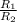 \frac{R_{1} }{R_{2}}