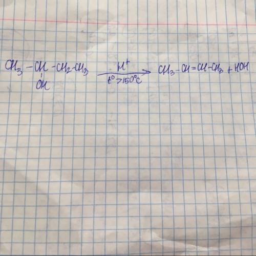 1. как можно получить бутен-2: a) дeгидратацией пропилового спирта; б) дегидрированием бутана; в) ги