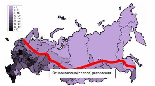 Какой из перечисленных регионов россии находится в пределах основной полосы расселения? 1) п-ов камч