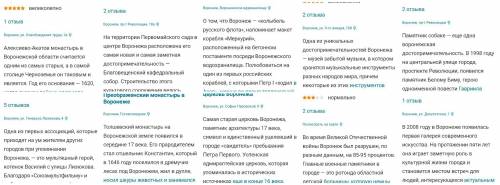 Расскажи о каком либо культурном достопримечательности твоего города город воронеж