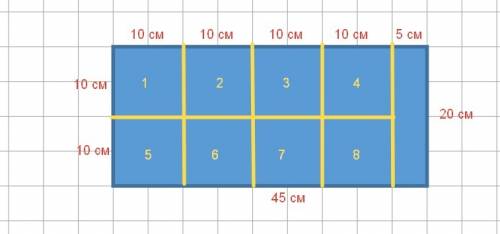 Сколько квадратов размером 10см умножить на 10см можно нарезать из прямоугольного листа бумаги разме