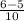 \frac{6 - 5}{10}