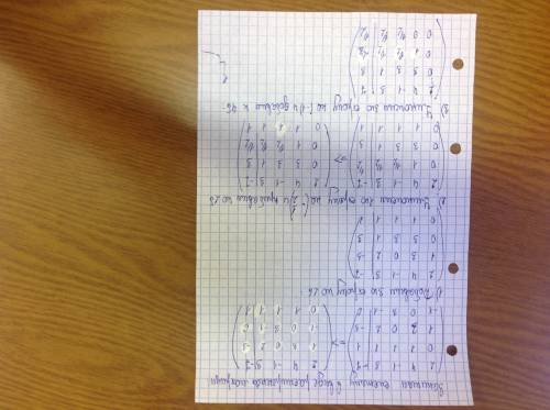 1.решить систему гаусса: 2x1 + 4x2 - x3 + 3x4 = -7, - x2 + x3 + x4 = 1, x1 + 3x2 + 2x4 = -3, -x1 + 3