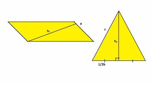 Высота параллелограмма имеет длину,равную 5 корень из 6. равнобедренный треугольник, боковая сторона
