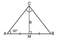 Дано: треугольник bca, bm=ma, a=50°,cm=6 см,cm биссектриса найти аb углы bcm amc