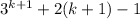 3^{k+1}+2(k+1)-1