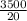 \frac{3500}{20}