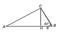 Впрямоугольном треугольнике авс сн - высота, проведенная к гипотенузе, отрезок вн равен 6 см, а остр