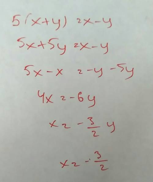 X-y/xy=1/24 ; 5(x+y)=(x-y) система