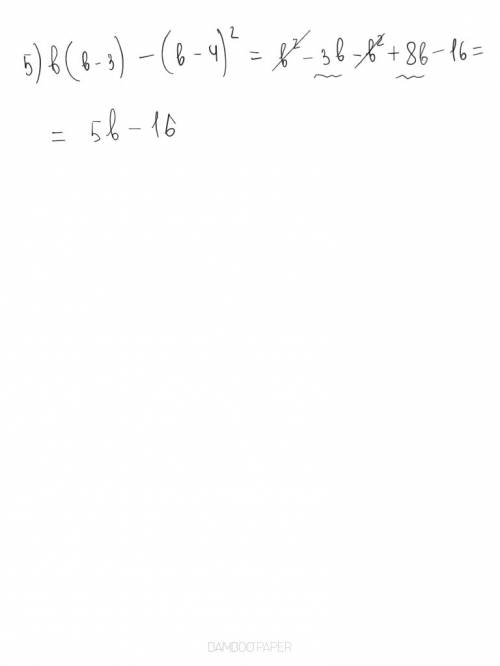 1) (x-4)^2-16 2) 10a+(a-5)^2 3) (3m-7n)^2-(3m+7n)^2 4)(6a-3b)^2+(9a+2b)^2 5) b(b--4)^2