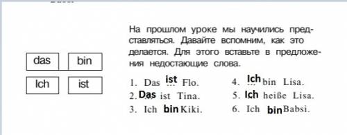 На уроке мы научились представляет давайте вспомним как это делается для этого вставьте предложения