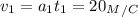 v_1=a_1 t_1=20 _M_/_C