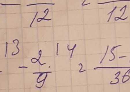 Объясните как решать, я понять не могу: 1/8+1/4= 1/2-5/12= 5/12-2/9= (если что, это дроби)