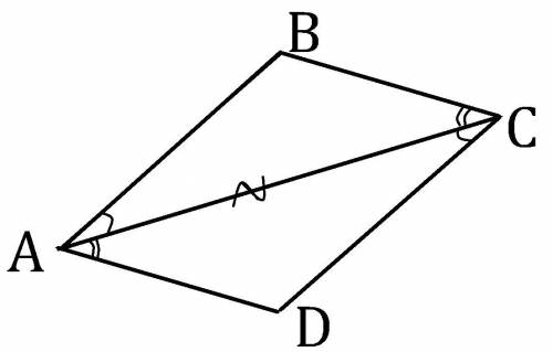 Прямоугольник abcd проведена диагональ aс, угол acb=углу cad, а угол acd=cab/доказать что аbcd парал