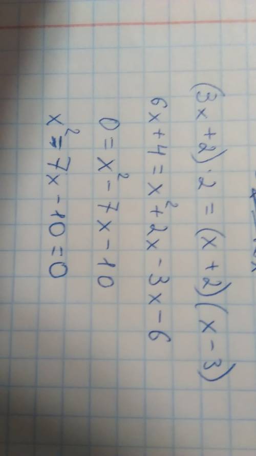 Уравнение к виду ах2+бх+с=0 (3х+2)2=(х+2)(х-3) 2)4х2-2х(3х+1)=5 3)х2+(1-х)(1-3х=х