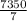 \frac{7350}{7}