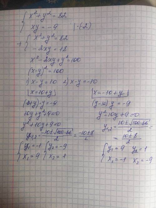 Люди решите систему уравнений методом сложения.​