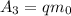 A_{3} = qm_{0}