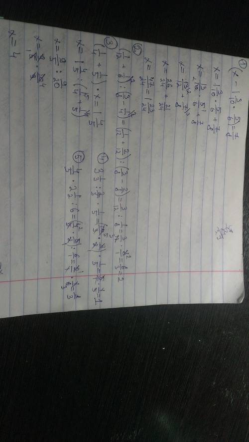 (x-1 3/10*5/6)=7/8 (1/12+1/6): (3/8-1/4)= (1/4+1/5)*x=1 4/5 3 1/3: 2/3*1/5 4/5*2 1/2: 6 решите желат