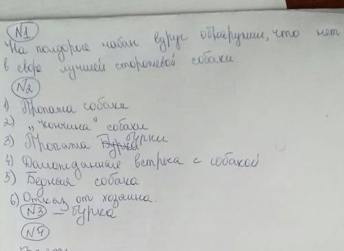 (1)отара овец спускалась с гор, с летних пастбищ, на зимовку в низины. (2)на полдороге чабан вдруг о