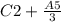 C2+ \frac{A5}{3}