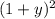 (1 + y)^{2}