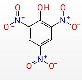 Составти формулу тринитропрозводного фенола.назовите вещество