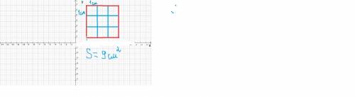 Начертите квадрат со стороной 3 см и разбейте его на кв см. найдите его полощадь
