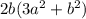 2b(3a^2+b^2)