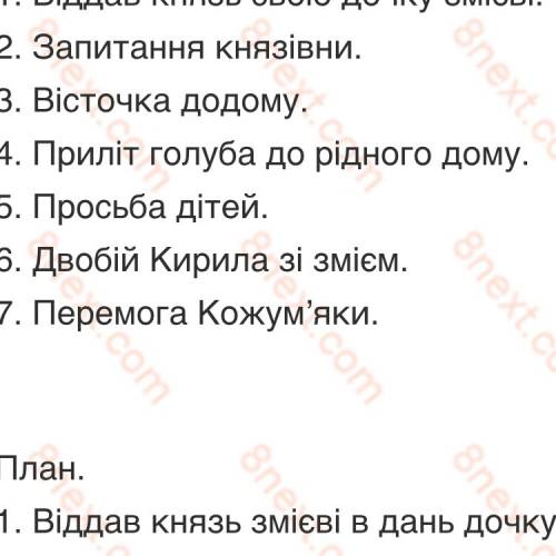 Складіть план до «микита кожум'яка» 50 ів за