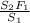 \frac{S_{2}F_{1} }{S_{1} }