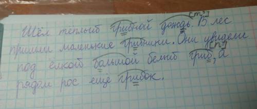 Спиши, вставив пропущенные буквы.выдели орфограммы.найди однокоренные слова и выдели корень: шёл тёп