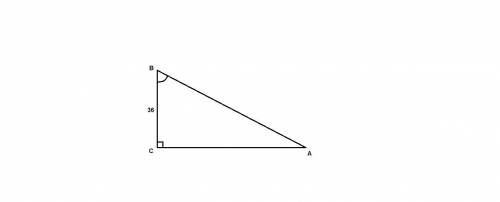 Втреугольнике авс угол с равен 90 градусов tgb 7/4 bc=36 найдите ac