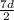 \frac{7d}{2}