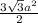 \frac{3 \sqrt{3} a^{2} }{2}