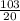 \frac{103}{20}