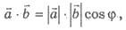 Як знайти скалярни добуток векторів