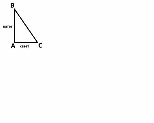 Постройте прямоугольный треугольник по катету и прилежащему к нему острому углу