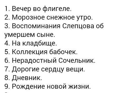 Составьте сложный план по расскажу рождесто в,в набоков по 1 части рассказал