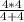 \frac{4*4}{4+4}