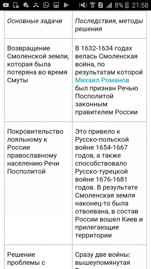 На сколько успешна была западная и южная внешняя политика россии 17 века?