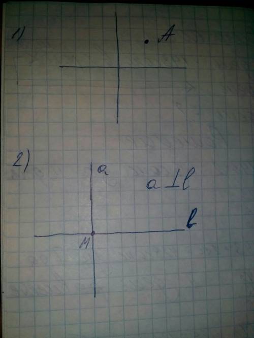 1.начертите две перпендикулярные прямые.отметьте точку,не лежащую ни на одной из этих прямых. 2.наче
