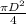 \frac{ \pi D^{2} }{4}