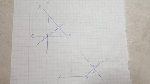 Начертить угол abc, градусная мера которого равна 1) 47° 2) 142°. отметьте на луче bc точку d и пров