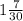 1 \frac{7}{30}